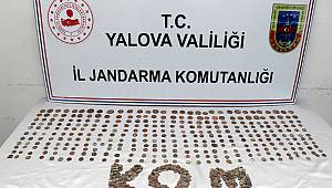 Alıcı Kılığına Giren Jandarma Ekipleri, 862 Bronz ve Altın Sikke Ele Geçirdi