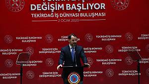 Hazine ve Maliye Bakanı Albayrak, Tekirdağ'da İş İnsanlarıyla Bir Araya Geldi