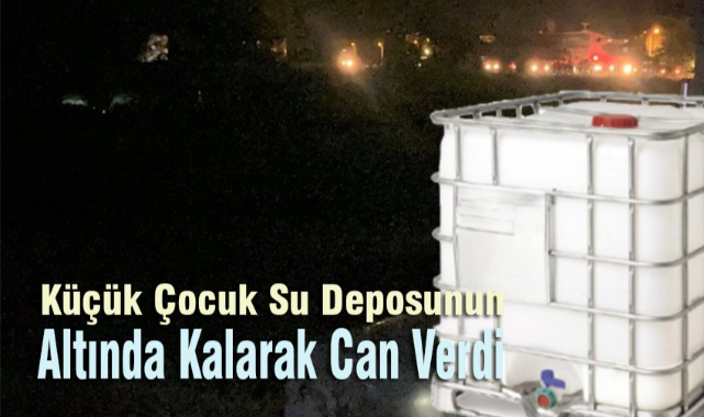 Minik Asya Su Deposunun Altında Can Verdi
