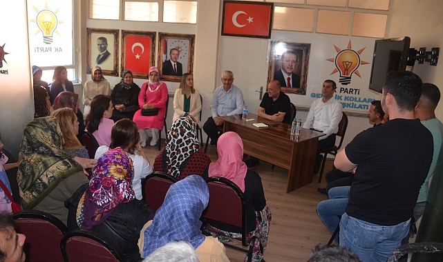 AK Parti Çanakkale Milletvekili Gider, İlçe Ziyaretlerine Devam Ediyor