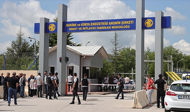 Ankara MKE Roket ve Patlayıcı Fabrikası'ndaki Patlamada 5 İşçi Şehit Oldu
