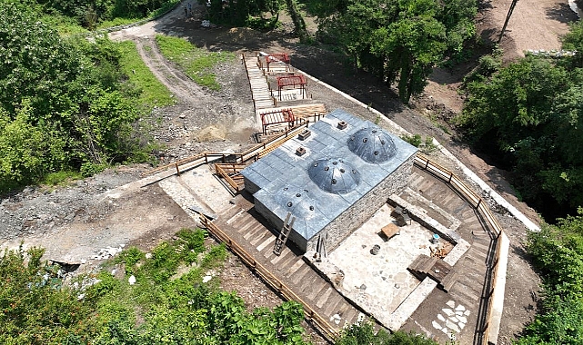 Kocaeli'de Tarihi Hamamın Restorasyonunda Sona Gelindi