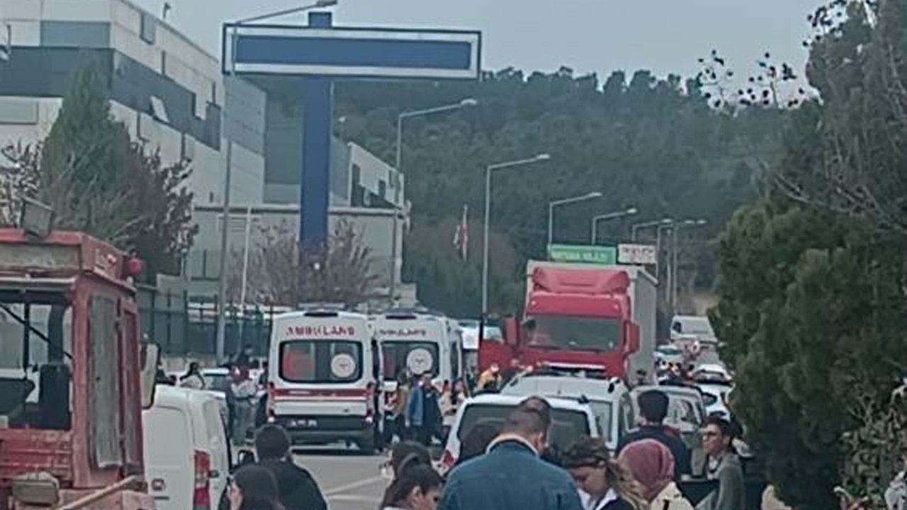 Sızan amonyak gazından etkilenen 10 işçi tedaviye alındı