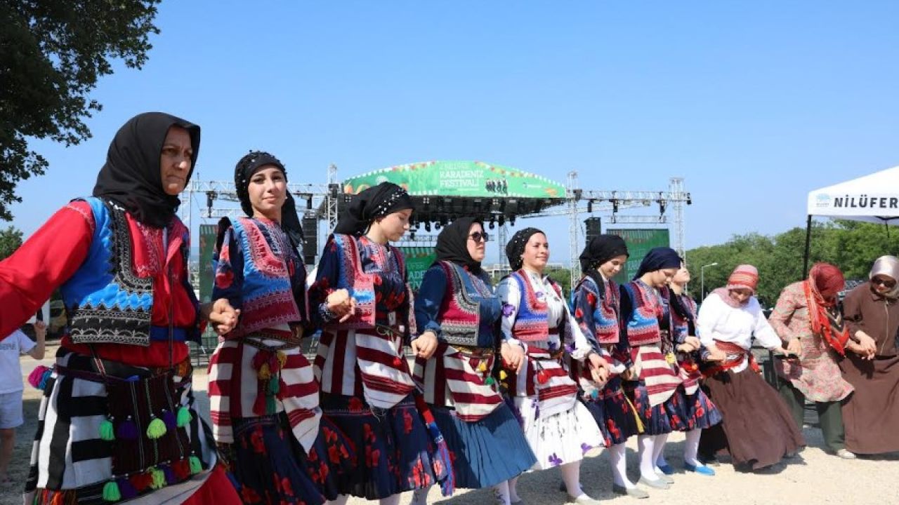 2’nci Nilüfer Karadeniz Festivali sona erdi