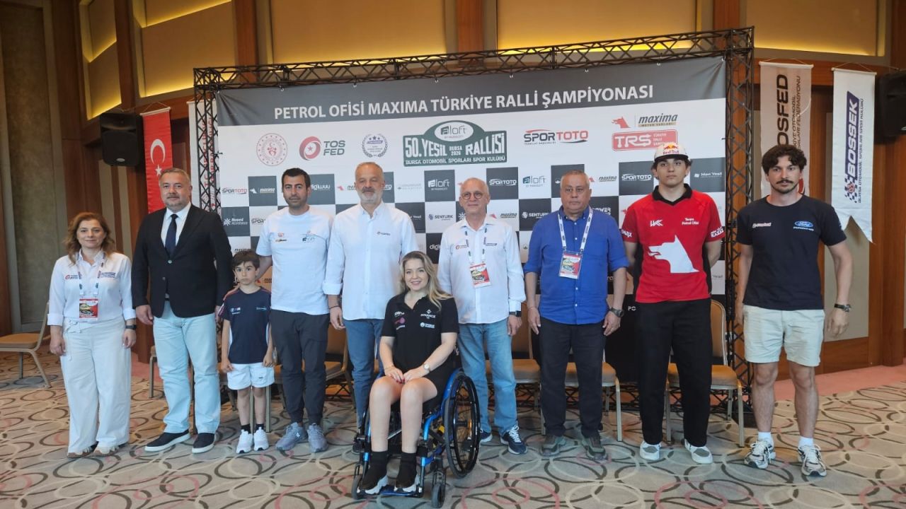 50’nci Yeşil Bursa Rallisi basın toplantısı yapıldı