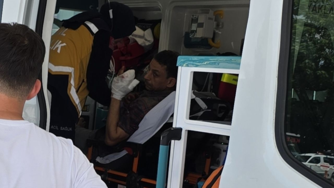 Ahşap kesim makinesine elini kaptıran işçinin 2 pa