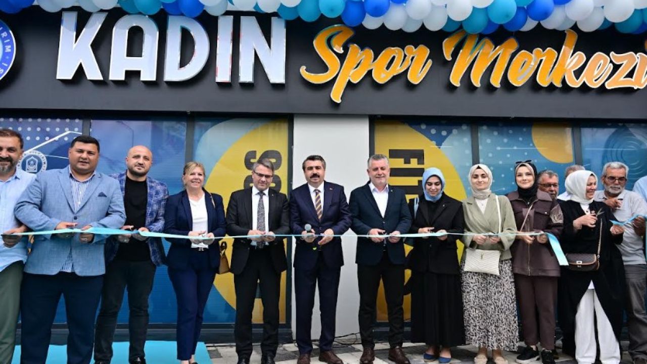 Bağlaraltı Kadın Spor Merkezi kapılarını açtı