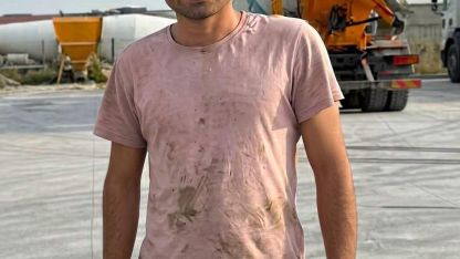 Beton karıştırıcısının içinde sıkışan işçi öldü