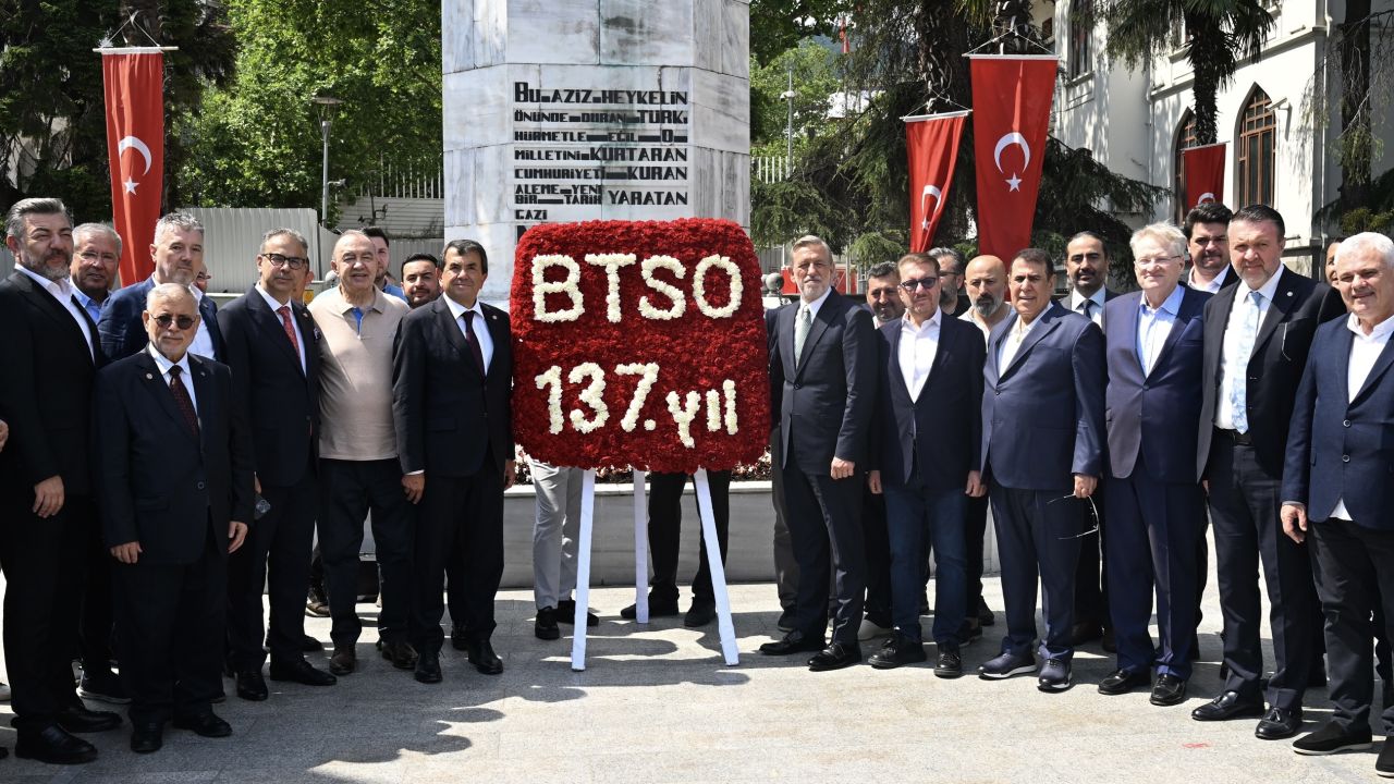 Bursa iş dünyasının çatı kuruluşu BTSO 137 yaşında