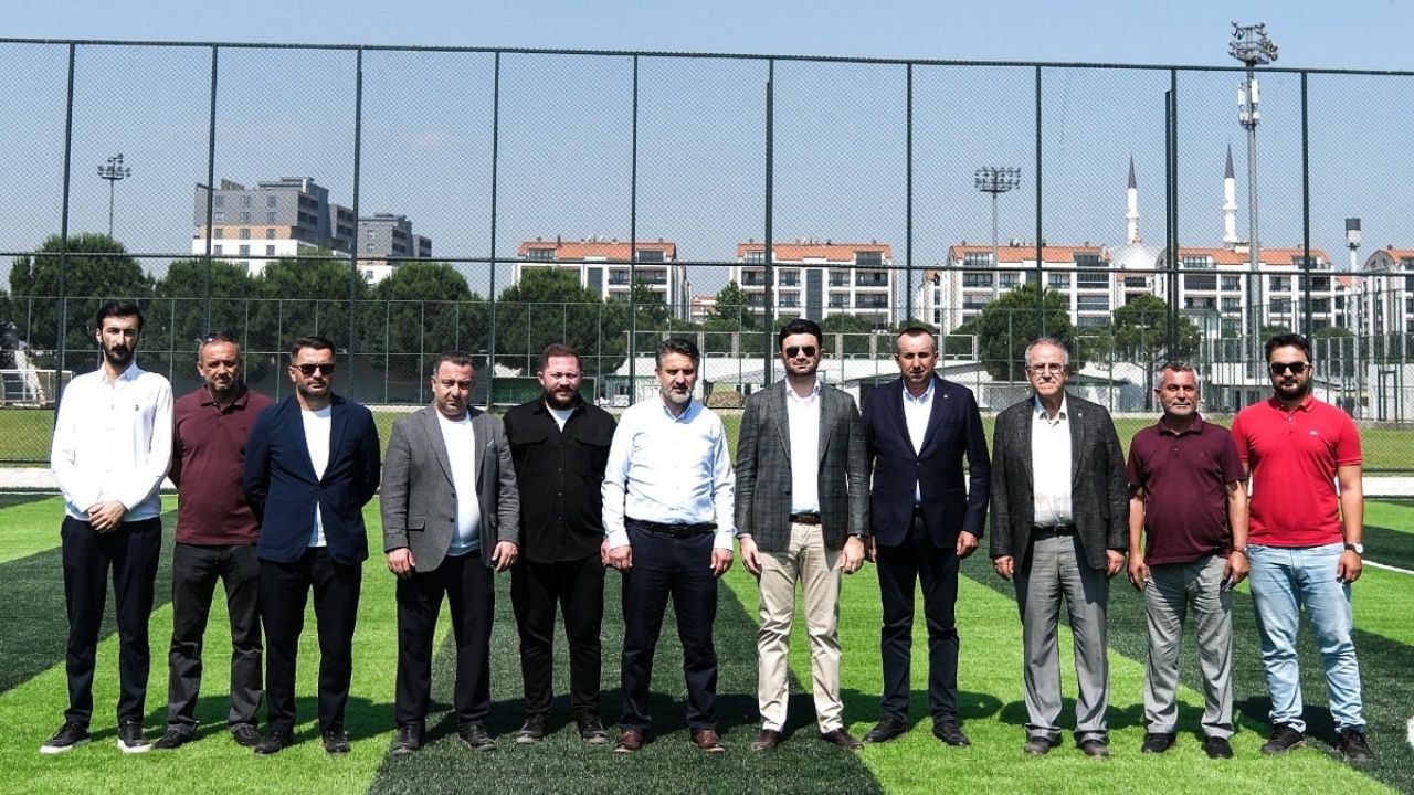 Bursaspor tesislerinde çalışmalar yerinde incelend
