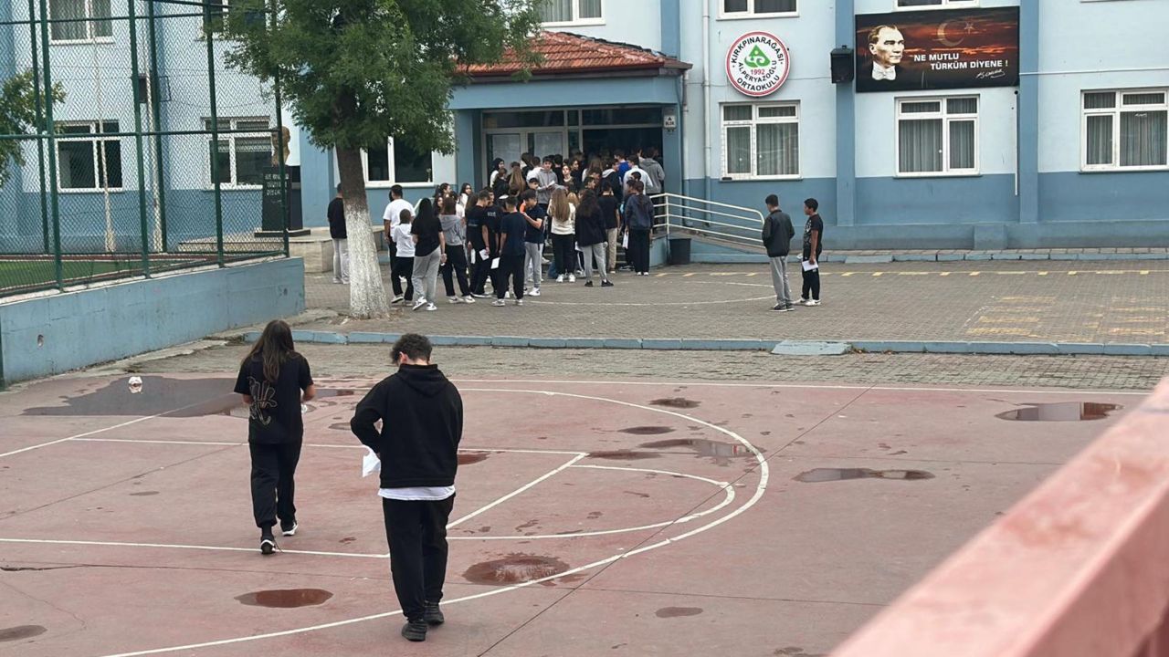 Edirne’de öğrencilerin LGS heyecanı