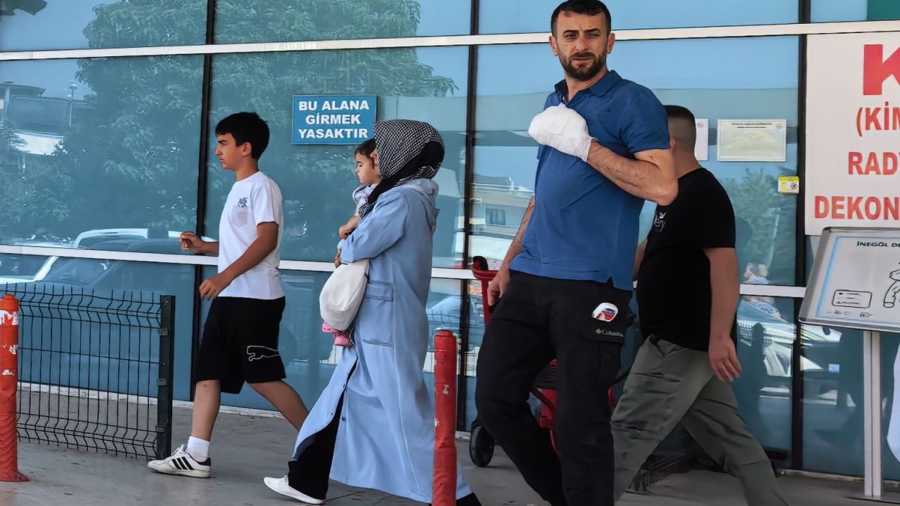 Elini freze makinesine kaptıran işçi yaralandı