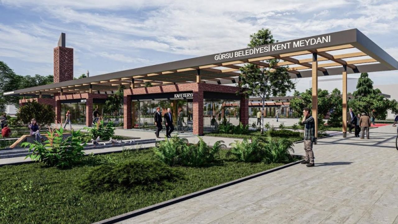 Gürsu Kent Meydanı projesinin önündeki son engel kaldırılıyor