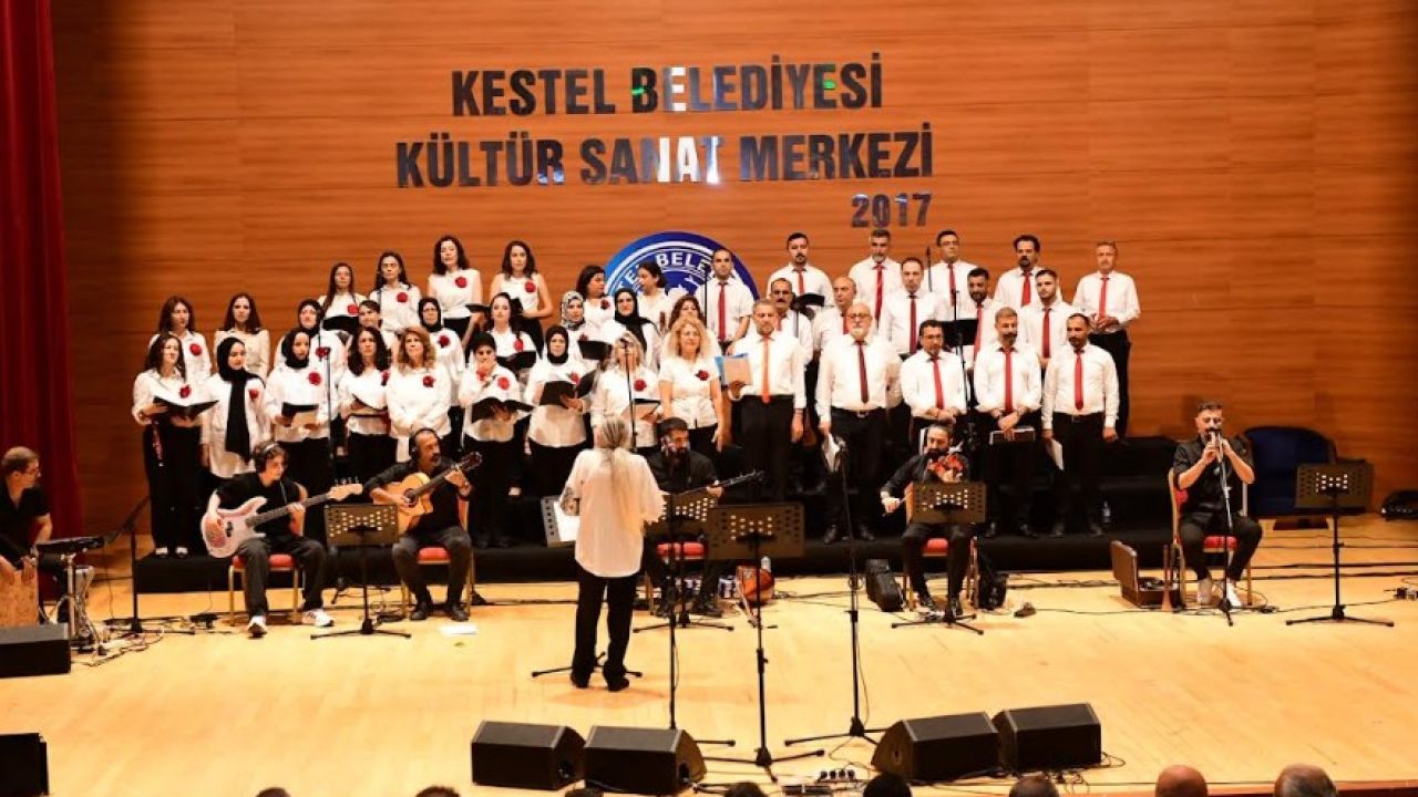 Kestel Belediyesi Türk Halk Müziği Korosu konseri 