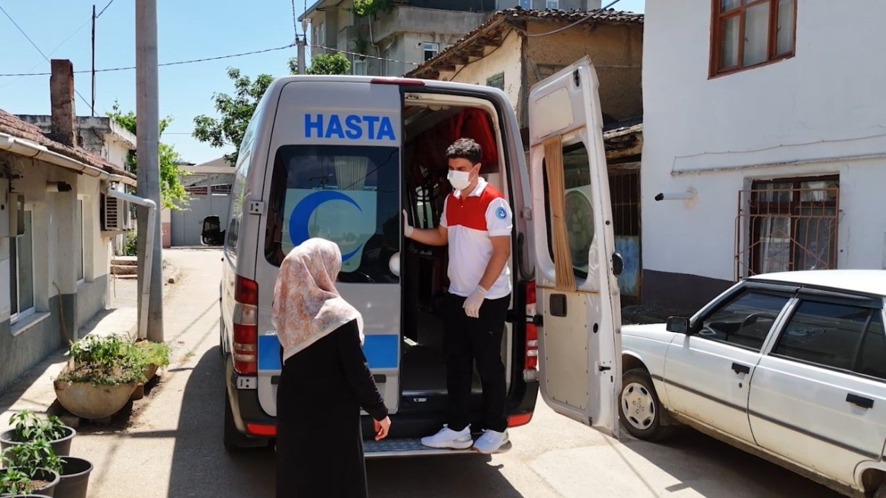 Kestel’de ihtiyaç sahiplerine ücretsiz hasta nakil ambulans hizmeti