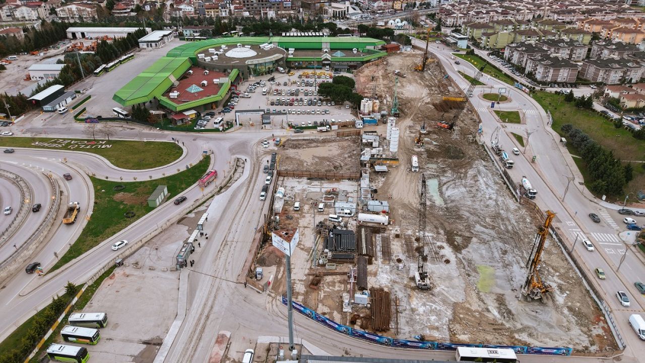 Kocaeli’de ‘Körfezray Metro Projesi’nin çalışmaları devam ediyor