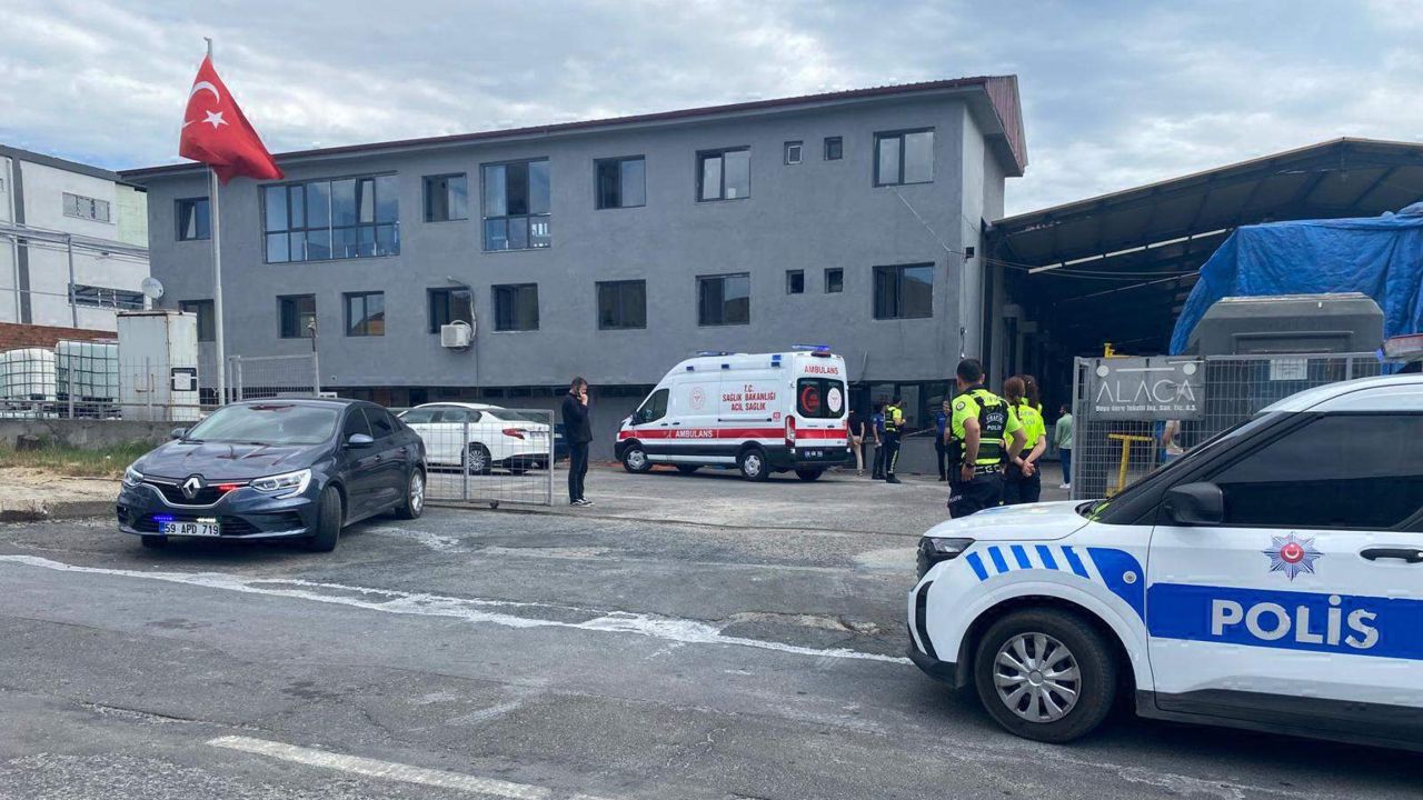 Tekirdağ'da fabrikada 1 kişinin öldüğü silahlı ve bıçaklı kavgada 2 tutuklama