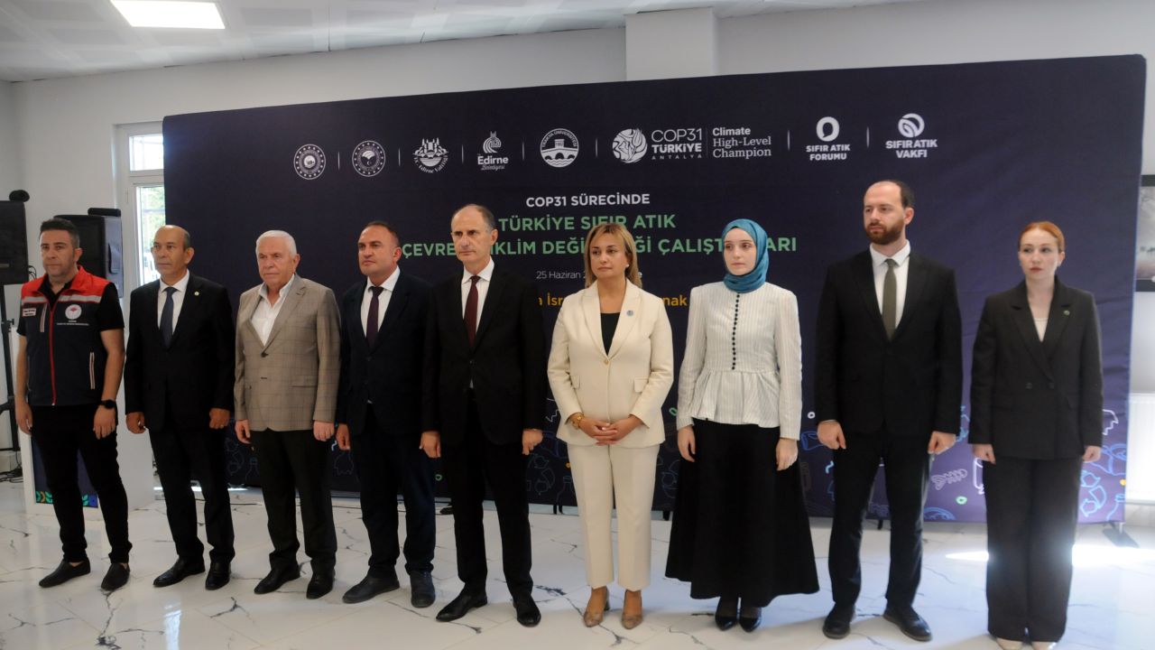 Türkiye Sıfır Atık, Çevre ve İklim Çalıştayı Edirne’de başladı