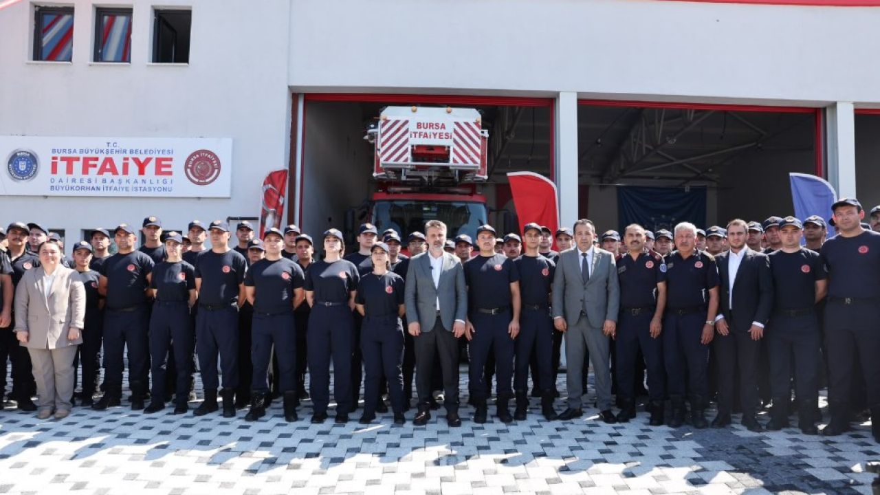Büyükorhan’a tam donanımlı itfaiye binası