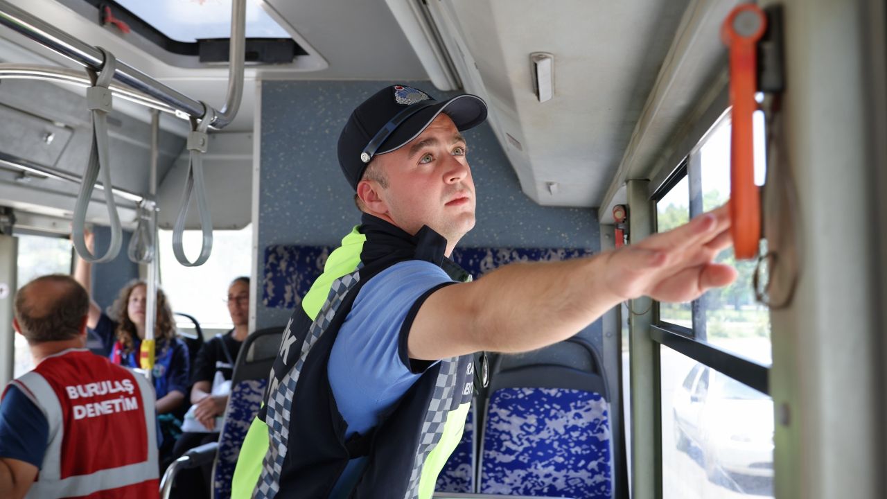 Büyükşehir’de toplu taşıma araçlarına klima denetimi