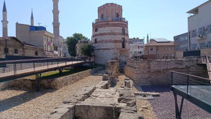 Edirne'de restorasyonu tamamlanan Makedonya Kulesi, müze olarak ziyarete açıldı
