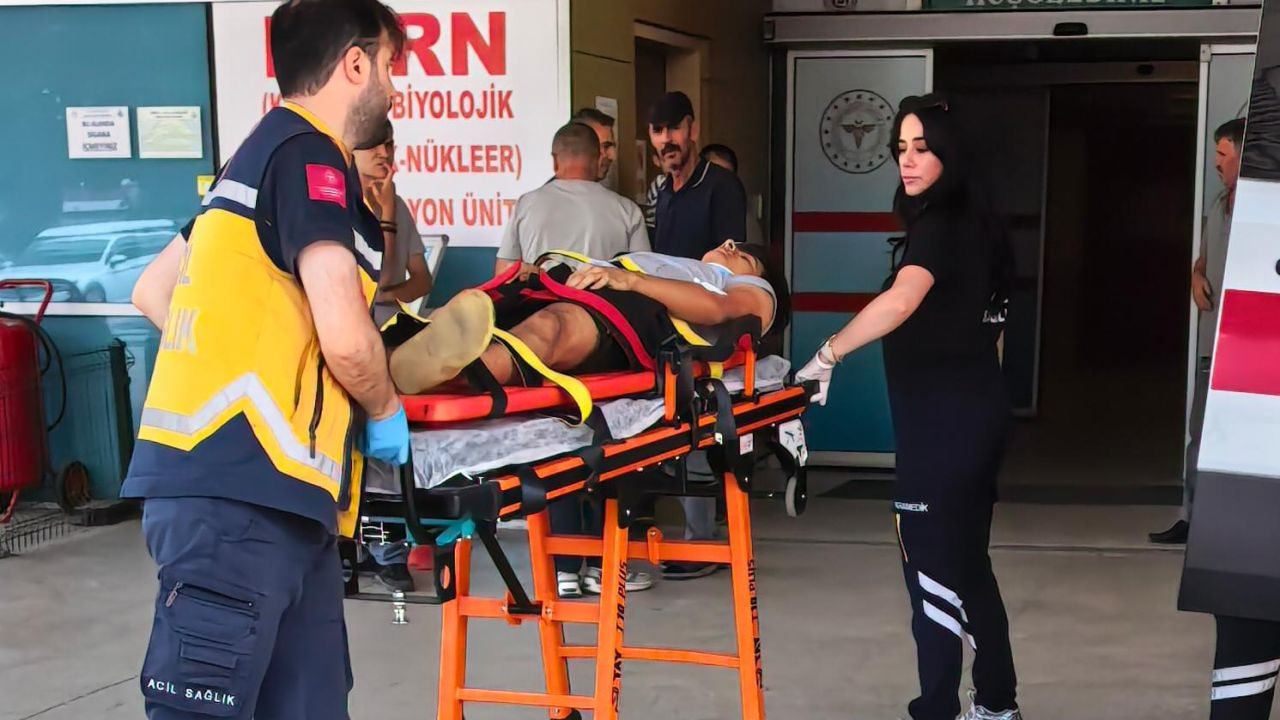 İnegöl’de otomobille çarpışan bisikletli yaralandı
