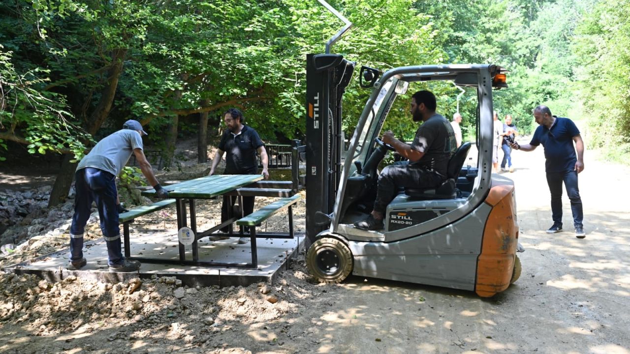 Karacabey’de Yeniköy Piknik Alanı’nın bakım çalışmaları tamamlandı