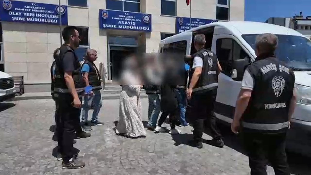 Kırklareli merkezli 'change araç' operasyonunda 5 tutuklama