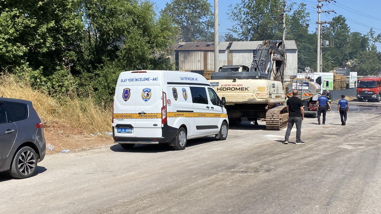 Kocaeli'de fabrika yangını; 1 ölü