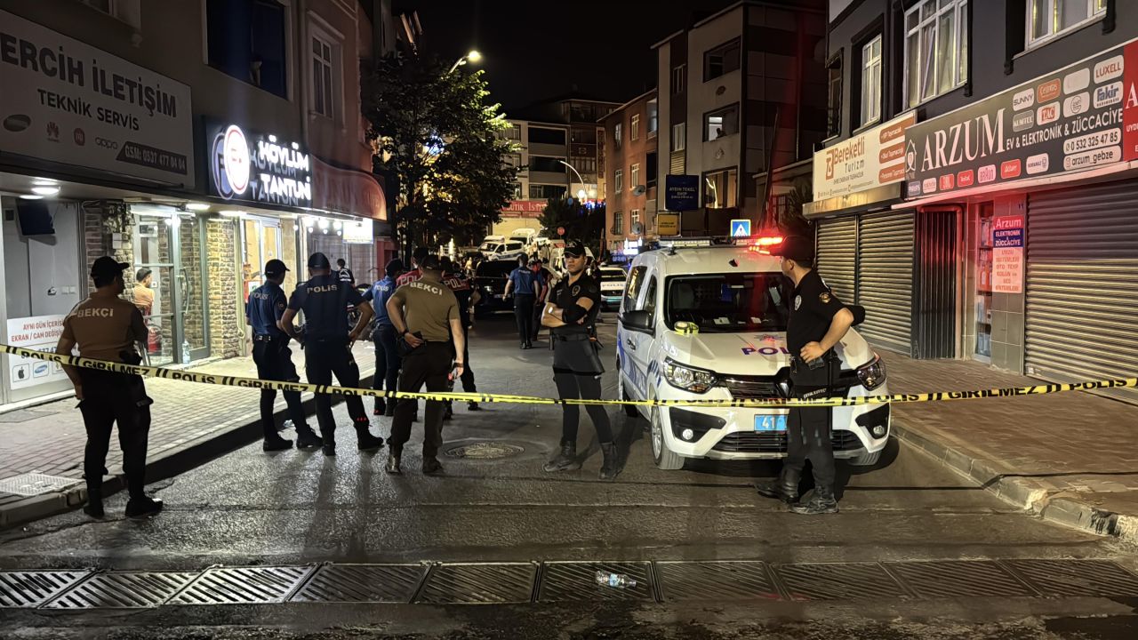 Kocaeli'de silahlı kavga: 3 yaralı