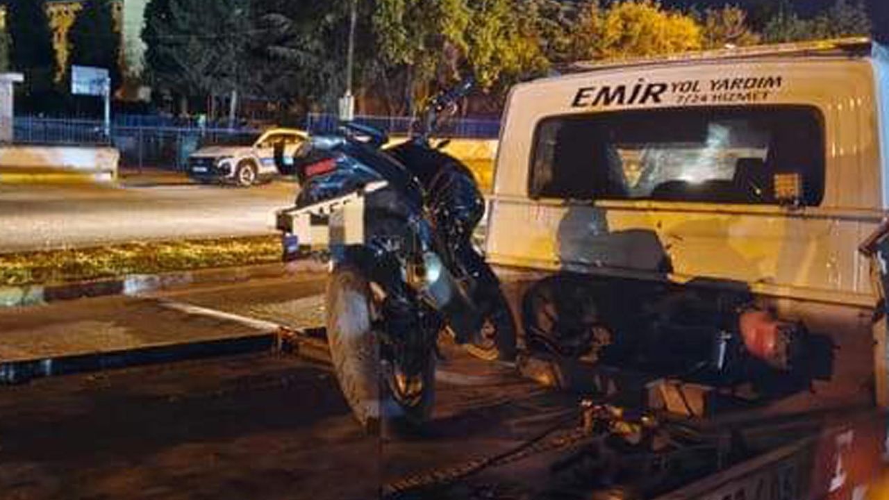 Motosikletle akrobatik hareketler yapan sürücüye 51 bin lira ceza