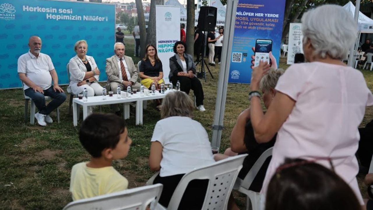 Nilüfer Belediye Başkanı, İhsaniye Mahallesi sakinleriyle buluştu