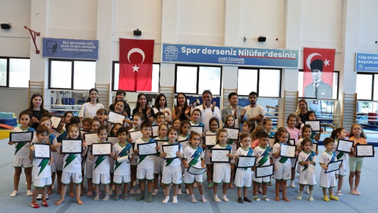 Nilüfer Yaz Spor Okulları’nda ilk dönem tamamlandı