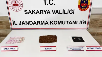 Sakarya'da uyuşturucu operasyonu: 3 tutuklama