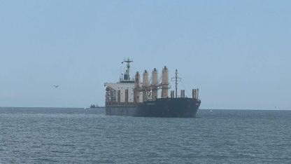 Tekirdağ açıklarında karaya oturan geminin kaptanı kurtarma talebinde bulunmadı