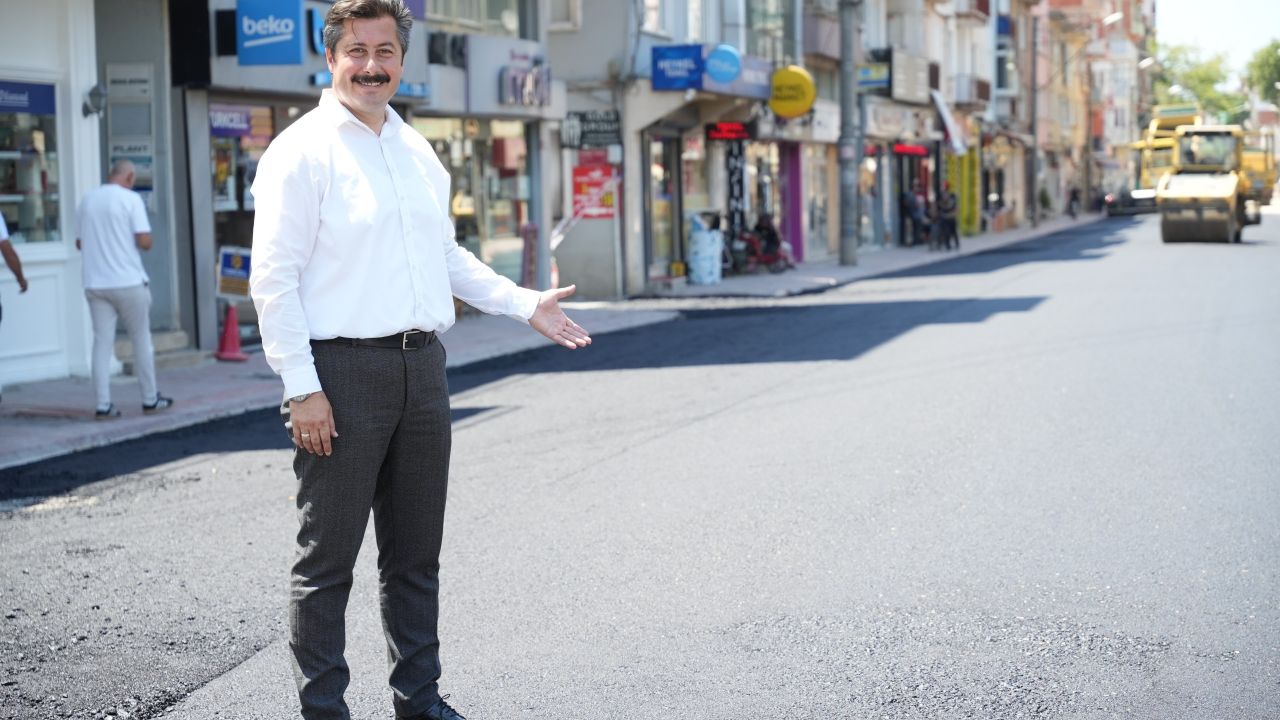 Yenişehir’in ana arterlerinde sıcak asfalt çalışmaları tamamlandı