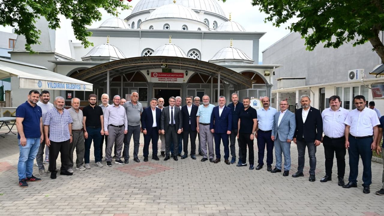 Yıldırım’da mahalle ziyaretleri Samanlı’da devam etti